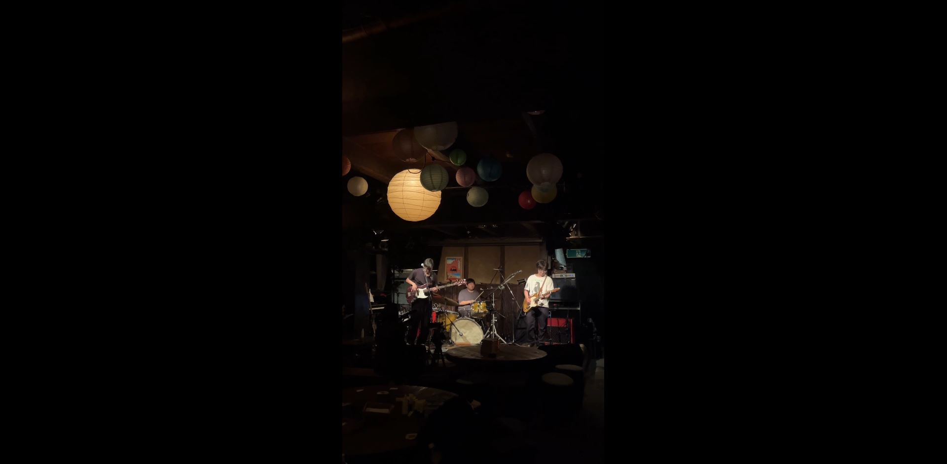 COFFEE HOUSE拾得50周年公演の舞台側