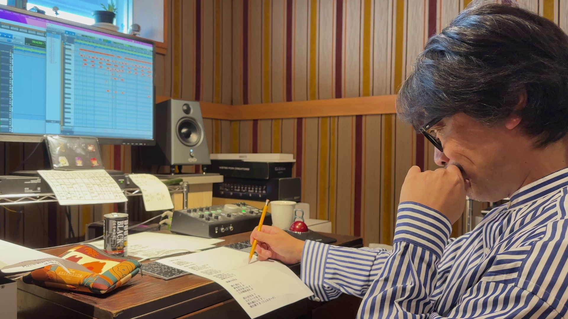 「瀬戸の内」レコーディング